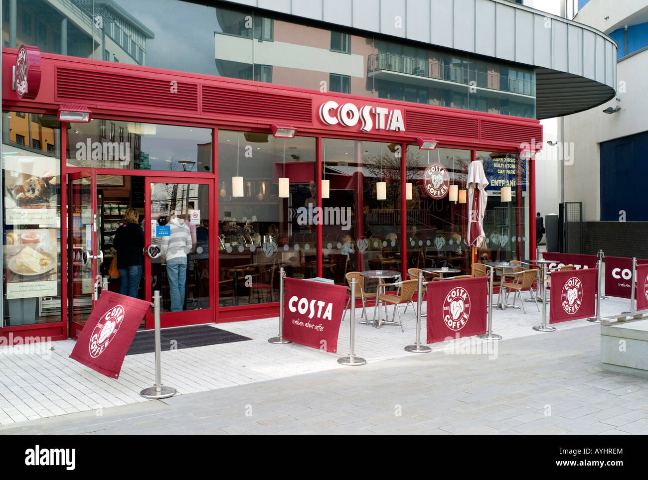 Costa Coffee outlet, UK Stock Photo