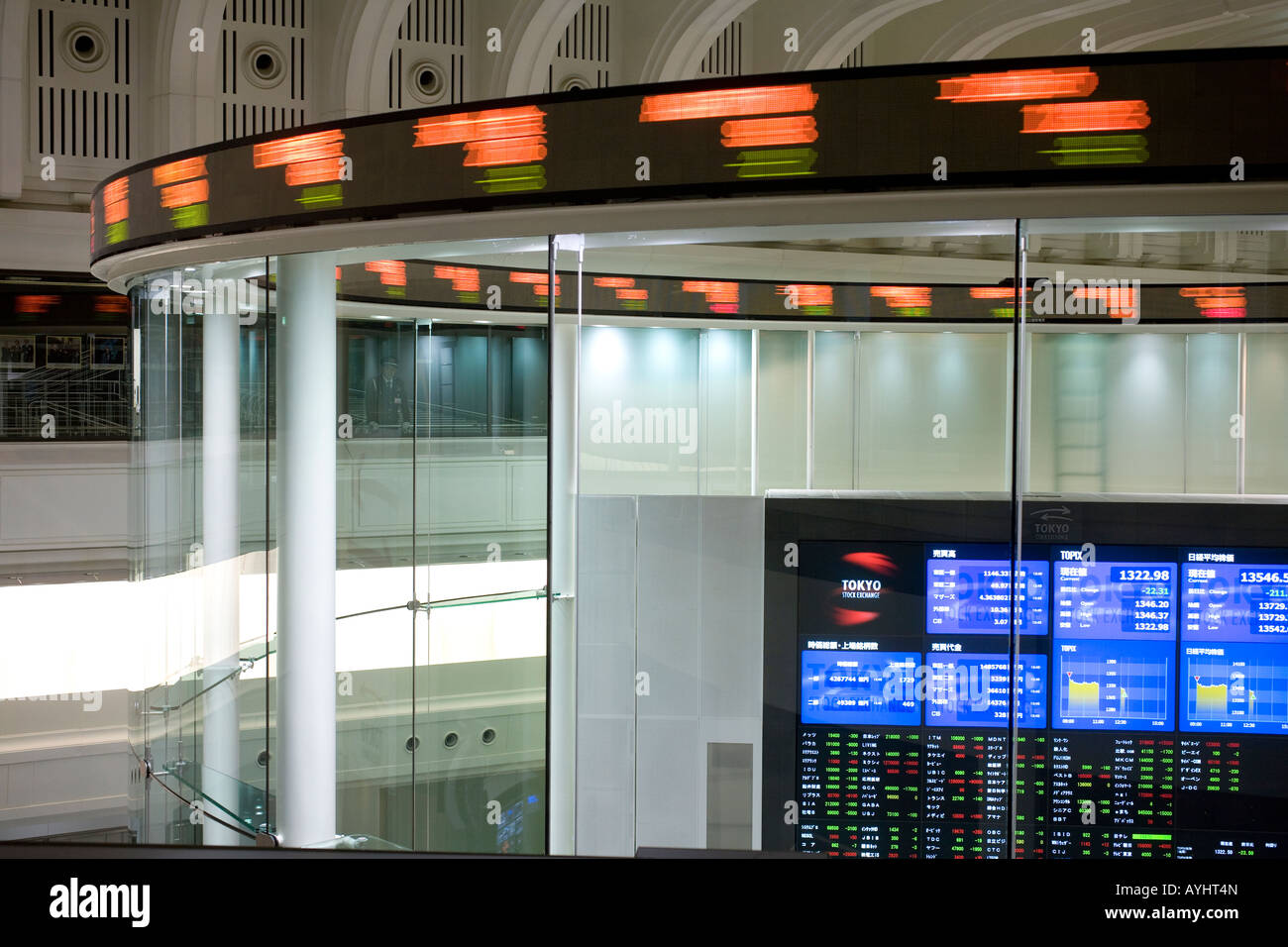 Tokyo Stock Exchange Stock Photo
