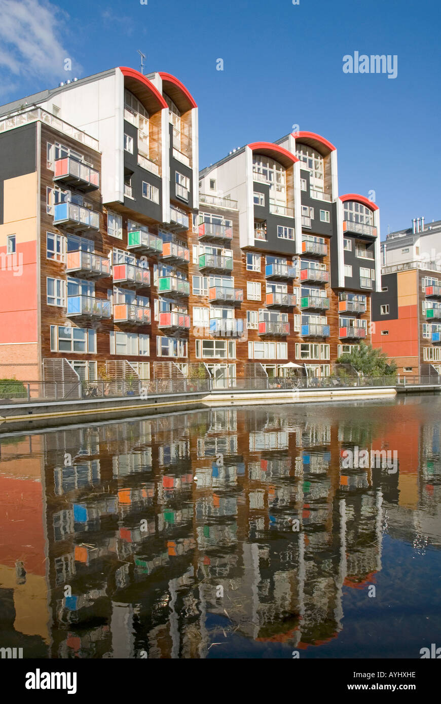 Greenwich Millennium Village part of regeneration of old gas works brownfield site into