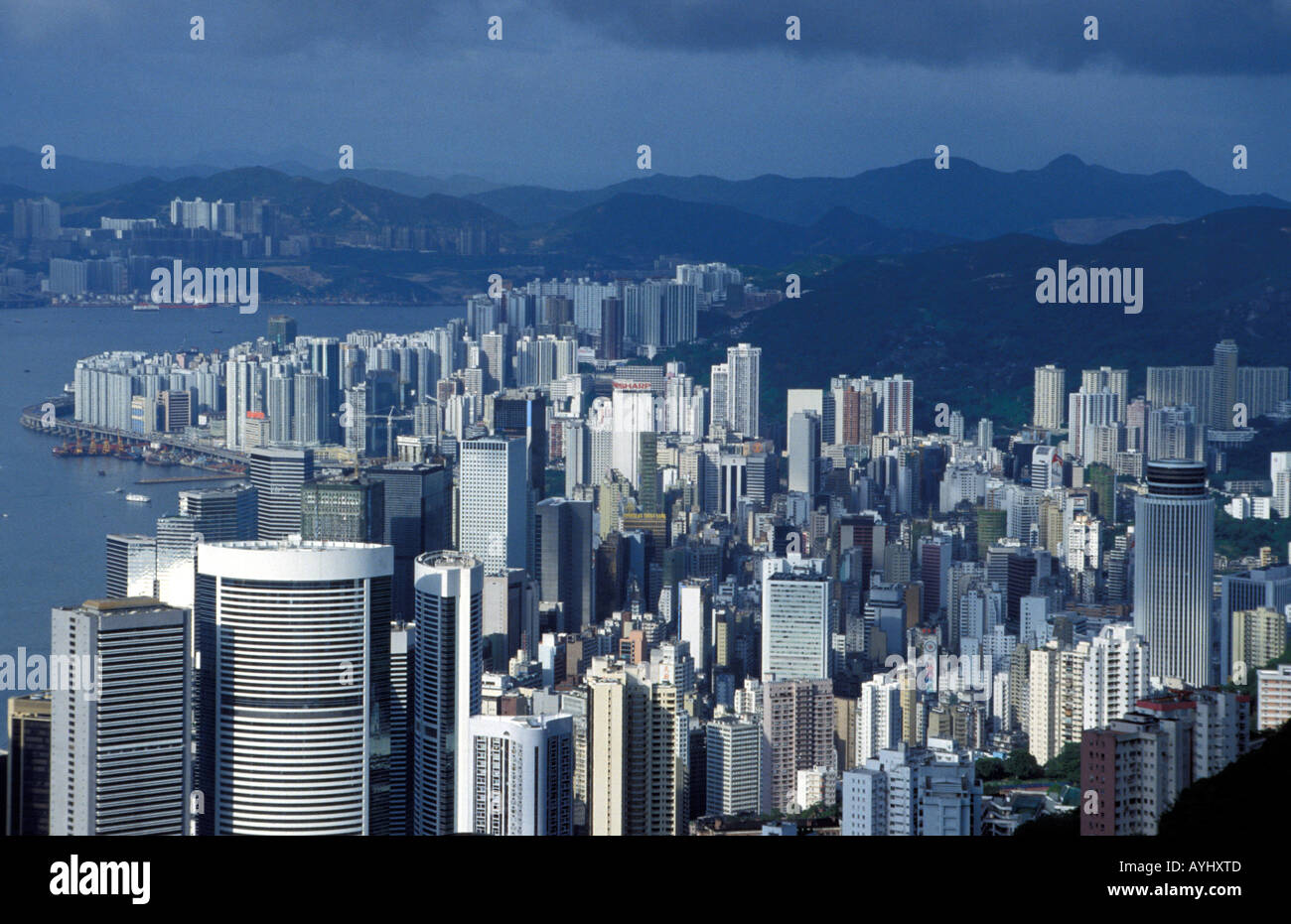 Hong kong aerial hi-res stock photography and images - Alamy