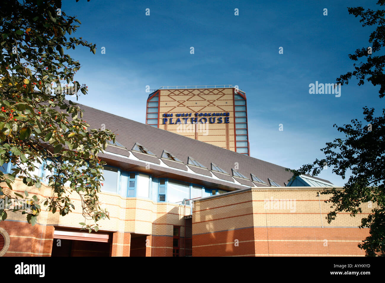 Exterior shot of West Yorkshire Playhouse, Leeds Stock Photo Alamy