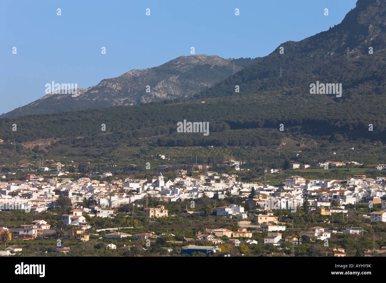 Alhaurin el Grande Malaga Province inland Costa del Sol Spain Stock Photo