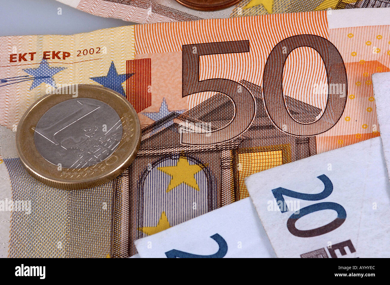 Euro Geld Stock Photo
