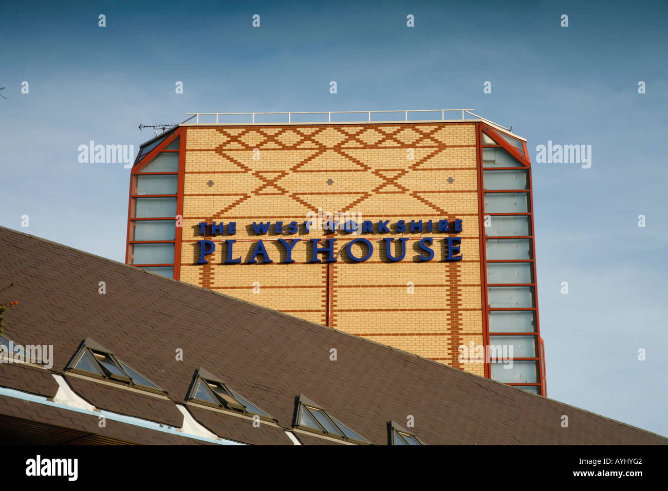 Exterior shot of West Yorkshire Playhouse, Leeds Stock Photo Alamy