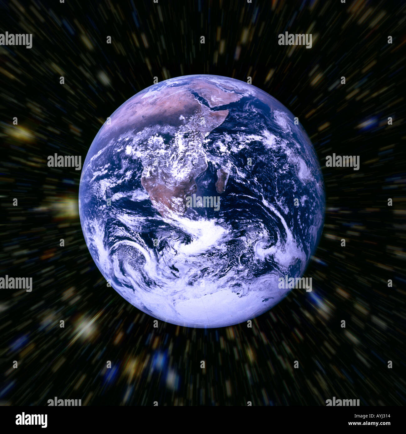 Satellite image of earth from space Stock Photo - Alamy