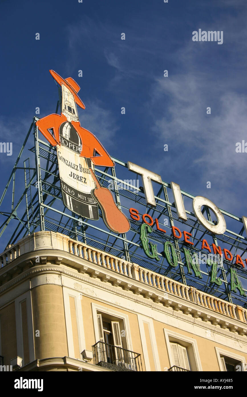 Uncle Tio, centre of Madrid in Spain Stock Photo Alamy