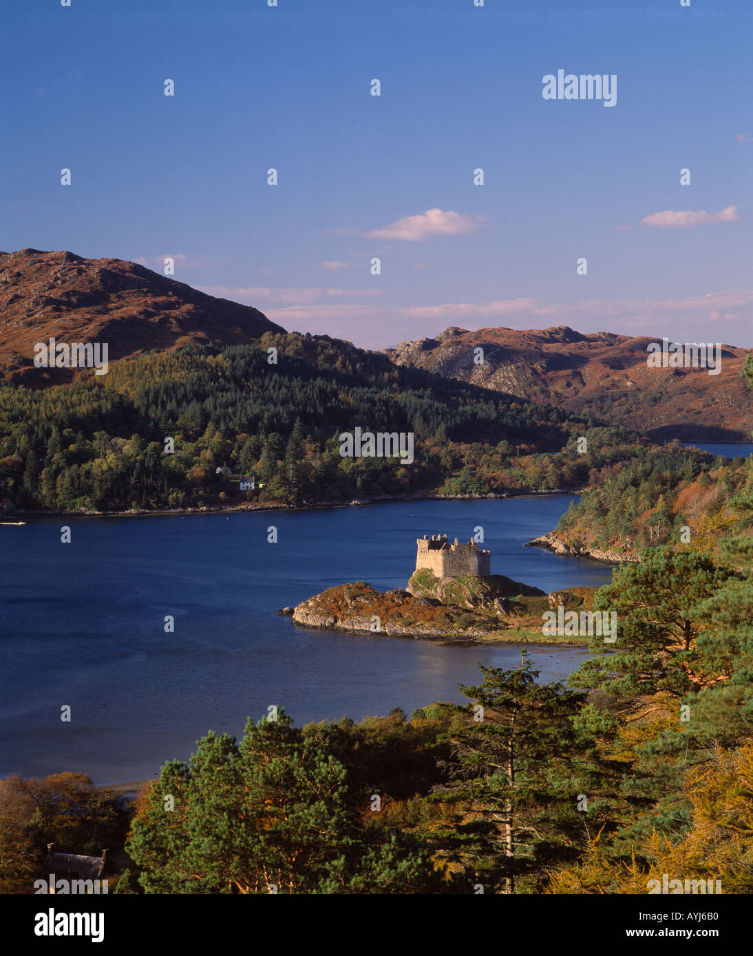 Castle Tioram, Moidart, Lochaber, Highland, Scotland, UK Stock Photo