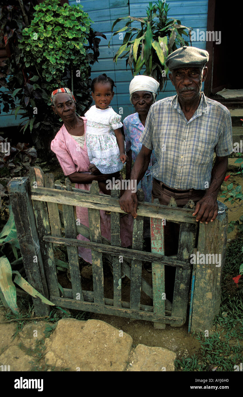 Jamaican family hires stock photography and images Alamy