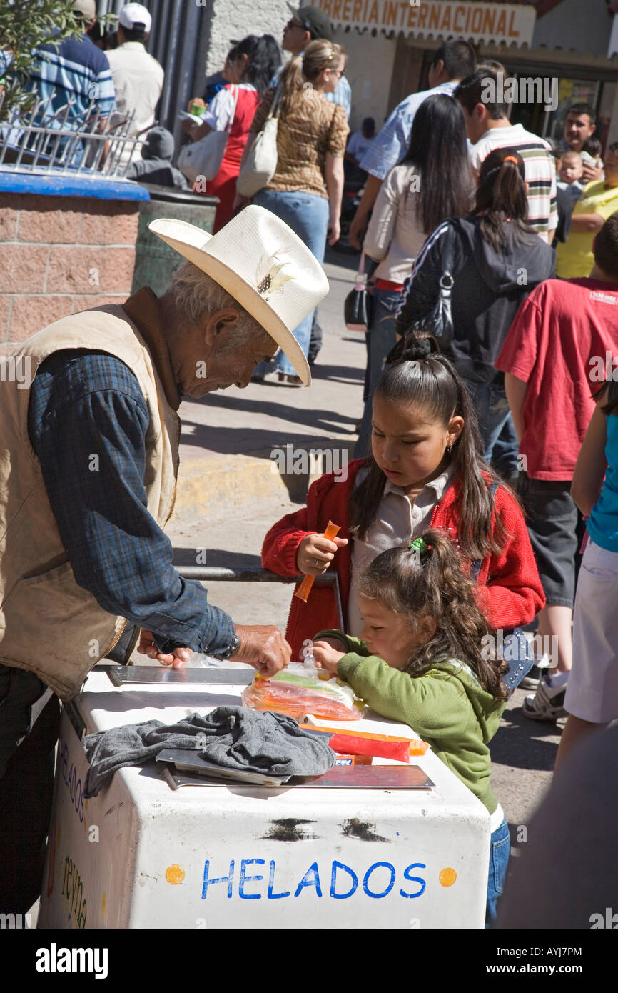 Street Vendor in Nogales Mexico Stock Photo Alamy