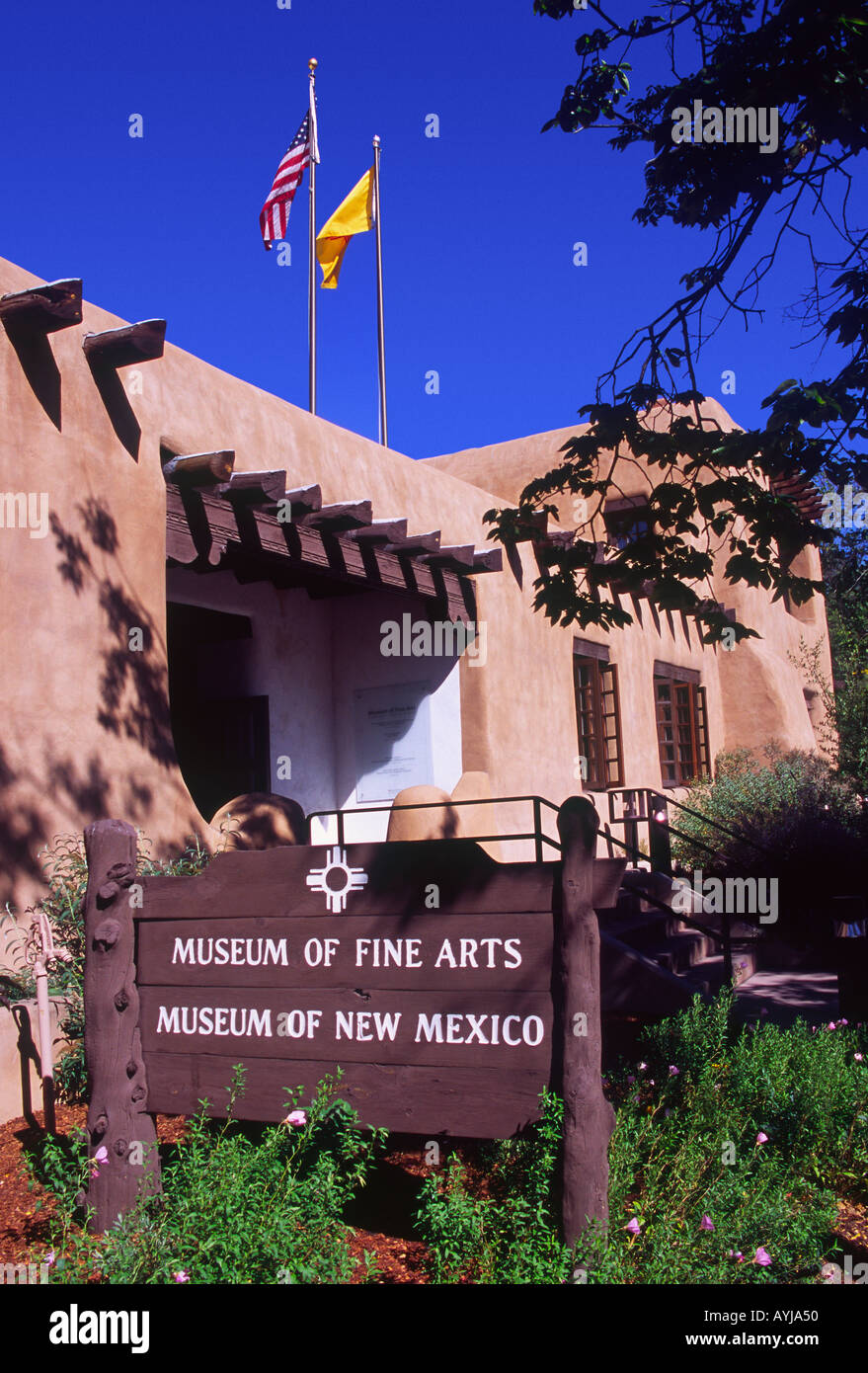 MUSEUM OF FINE ART SANTA Fe Stock Photo Alamy