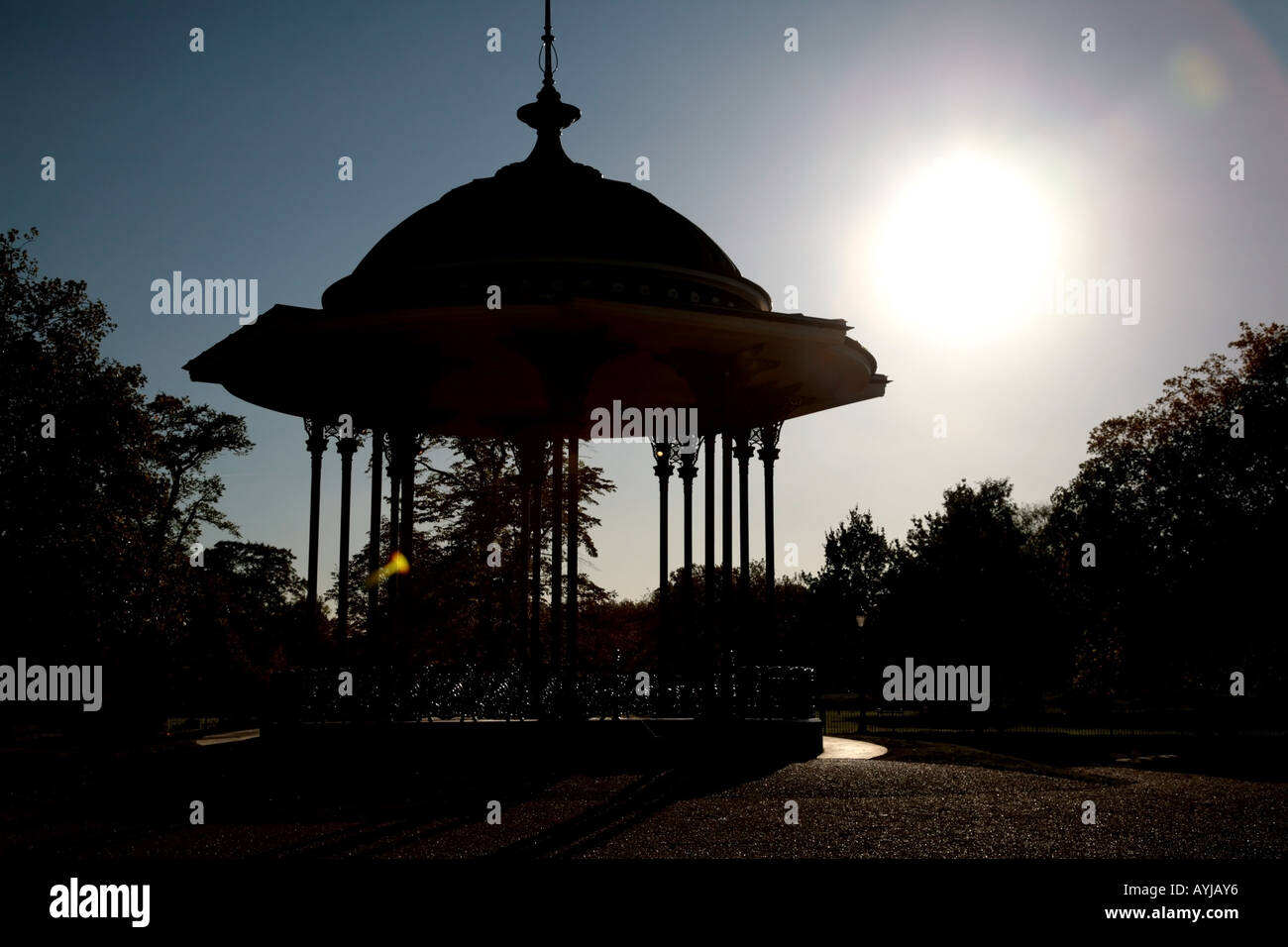 Bandstand at Clapham Common Stock Photo - Alamy