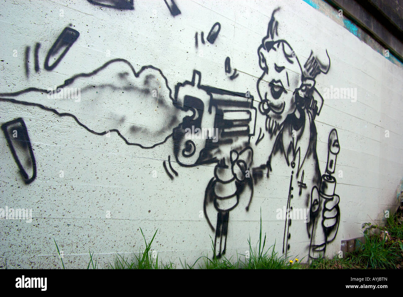 Vancouver graffiti art Stock Photo Alamy