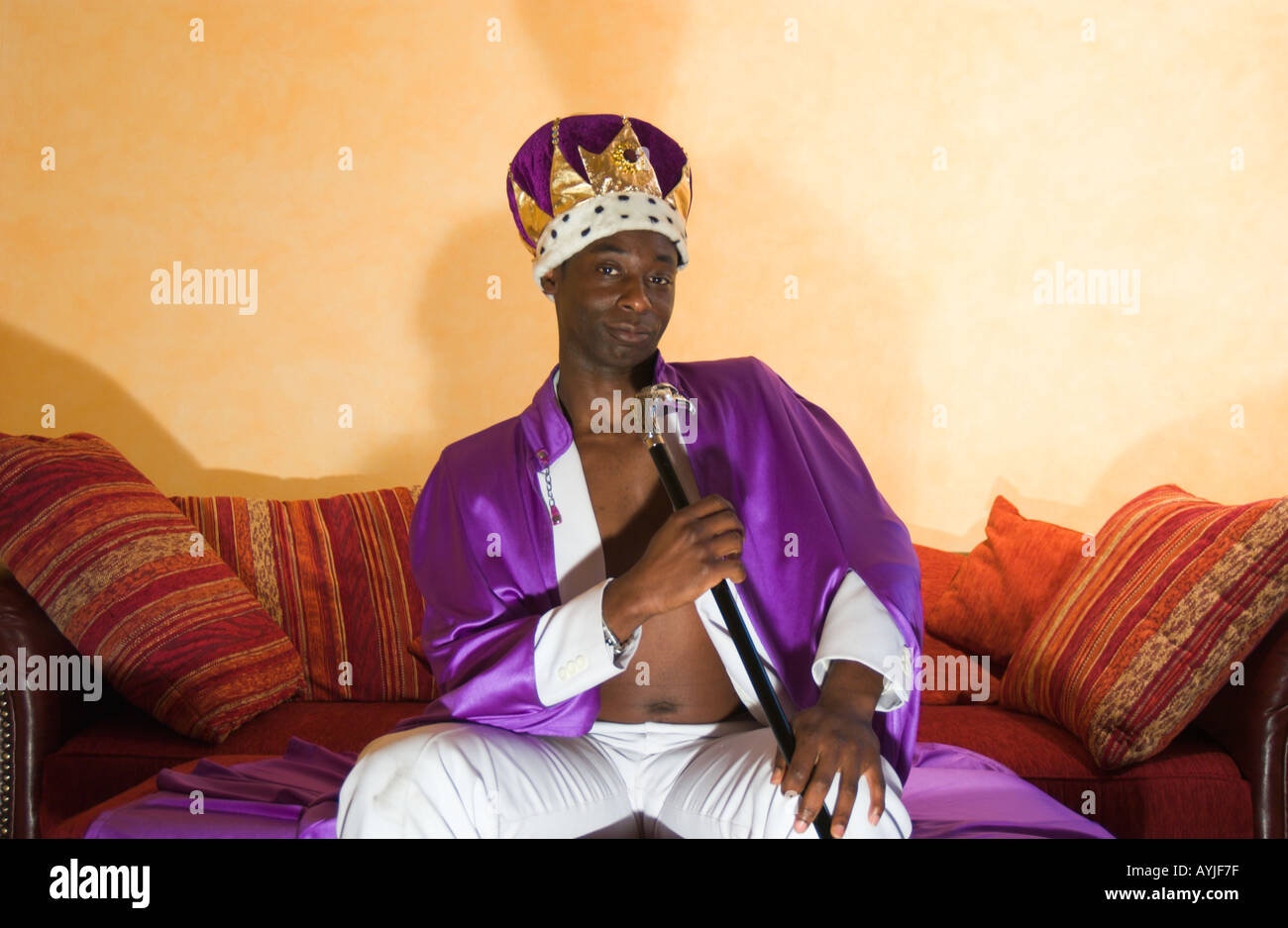 african King Stock Photo - Alamy