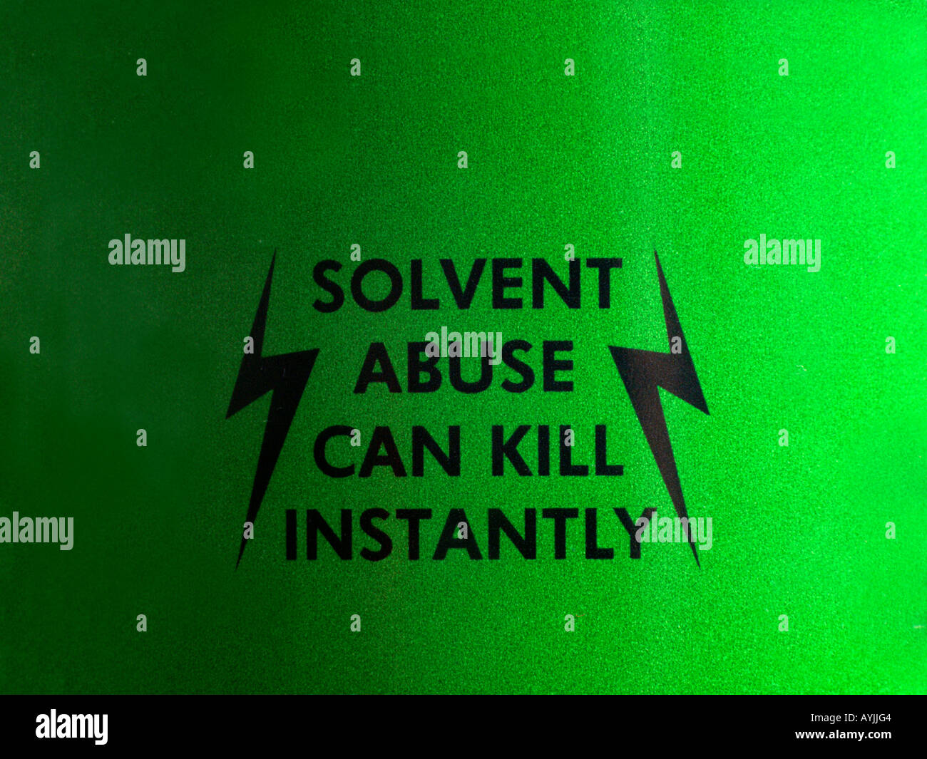Solvent abuse can kill instantly hires stock photography and images Alamy