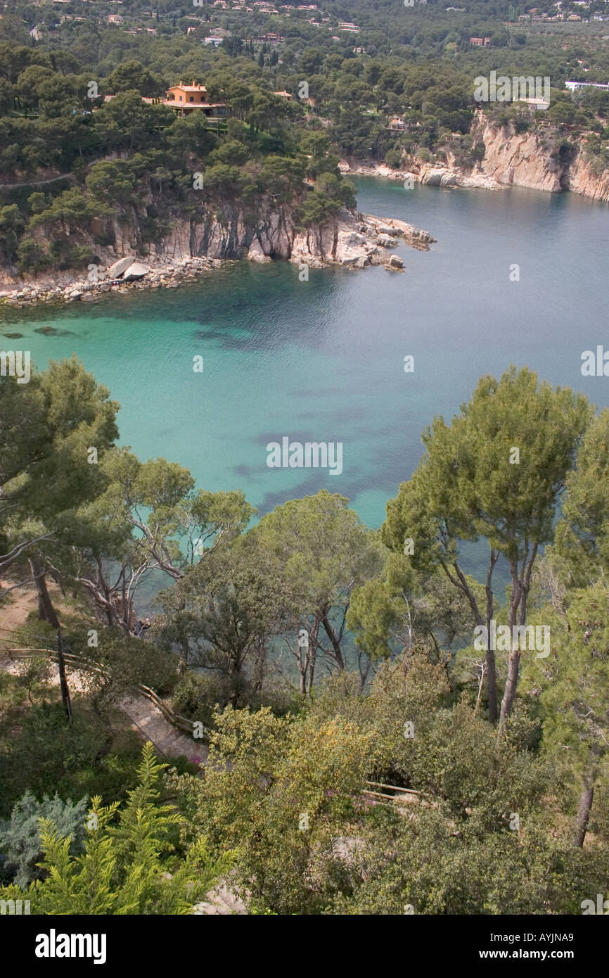 View From Parador Aiguablava Costa Brava Catalonia Spain Europe Stock Photo Alamy
