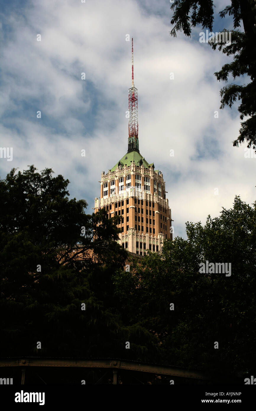 Tower Life building San Antonio Texas Stock Photo - Alamy