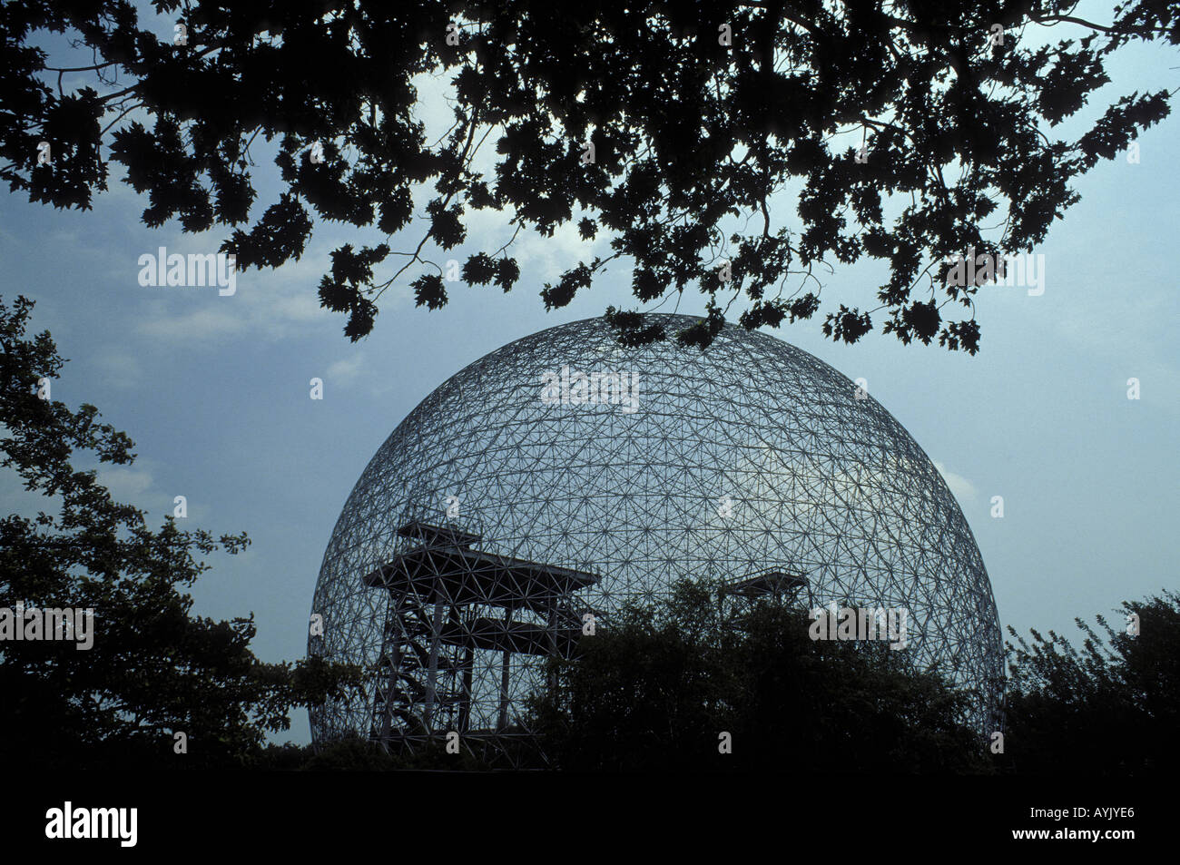 Biosphere Montreal Canada Stock Photo