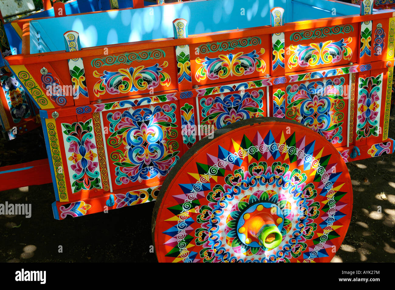 Oxcart costa rica hi-res stock photography and images - Alamy