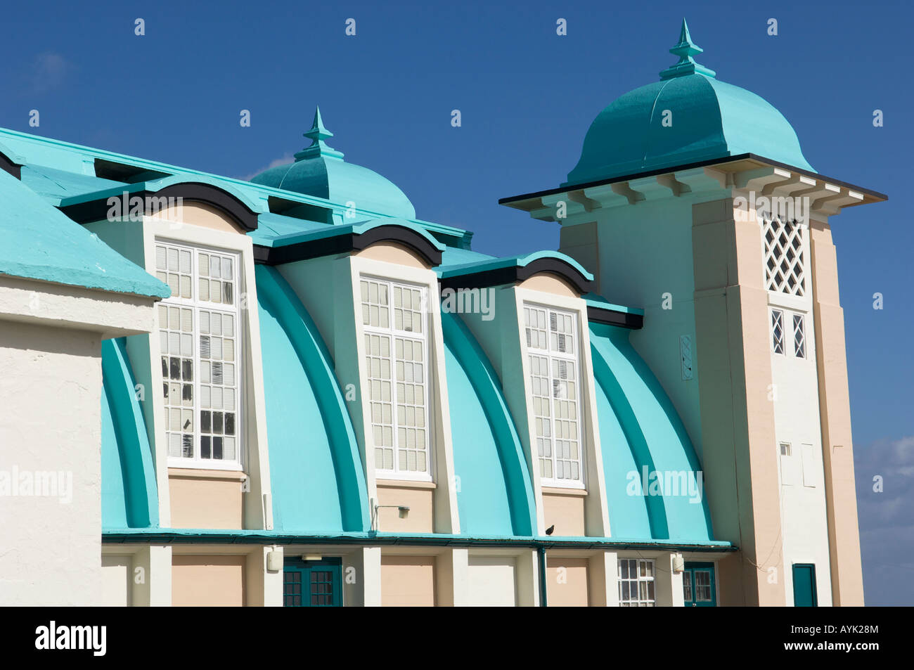 Penarth pier at the Esplanade Penarth Wales Stock Photo Alamy