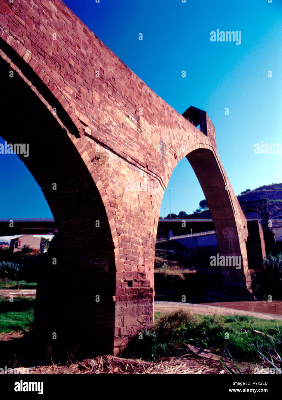 Pont del Diable Devil's bridge Stock Photo Alamy