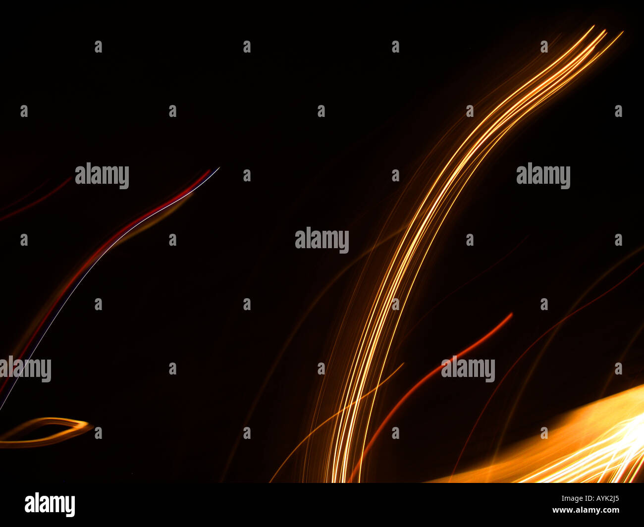 Abstract light painting image Stock Photo