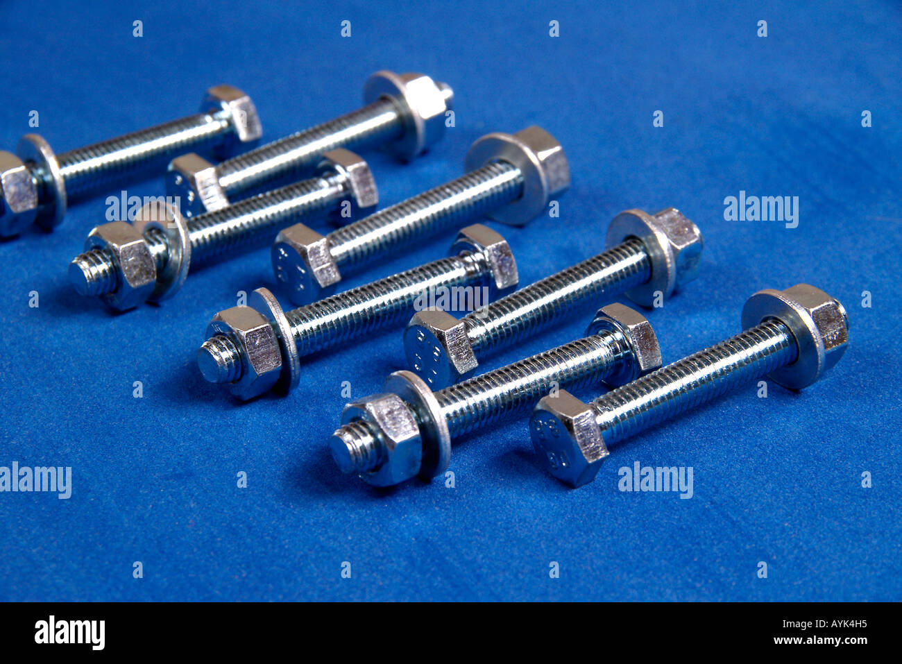 Nuts Bolts and Washers Stock Photo Alamy