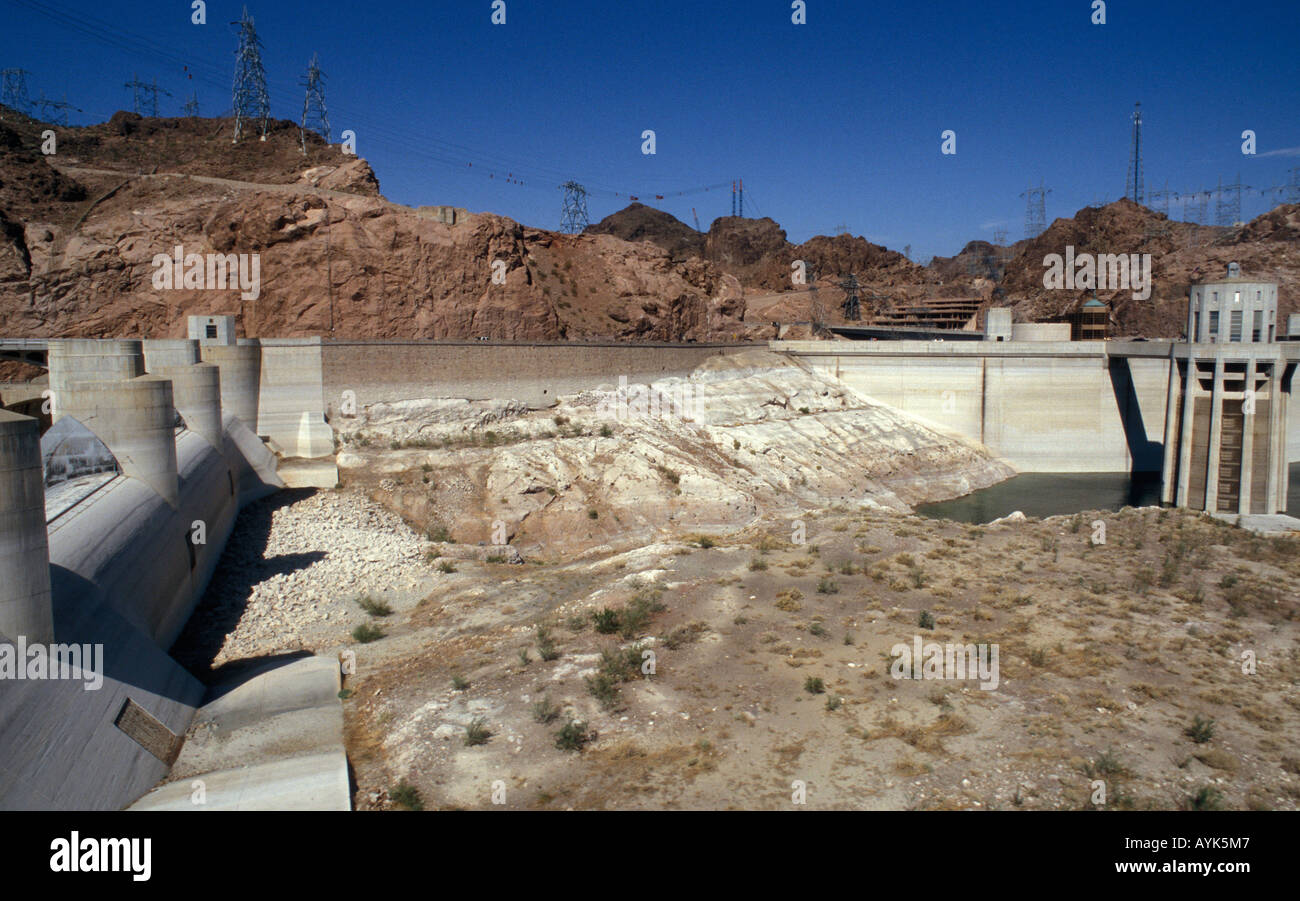 Hoover Dam Arizona USA Stock Photo