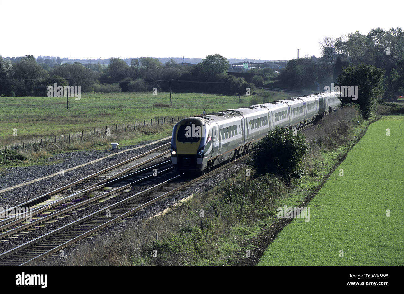 Midland Main Line, Northamptonshire, England, UK Stock Photo