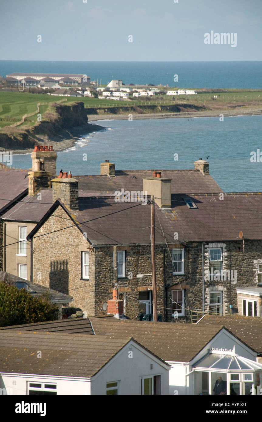 Cottages And Houses In Aberarth Village Cardigan Bay West Wales