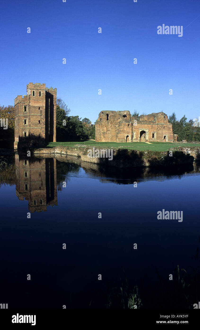 Kirby Muxloe Castle, Leicestershire, England, UK Stock Photo Alamy
