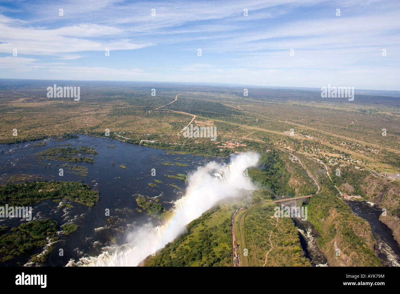 Victoria Falls Stock Photo