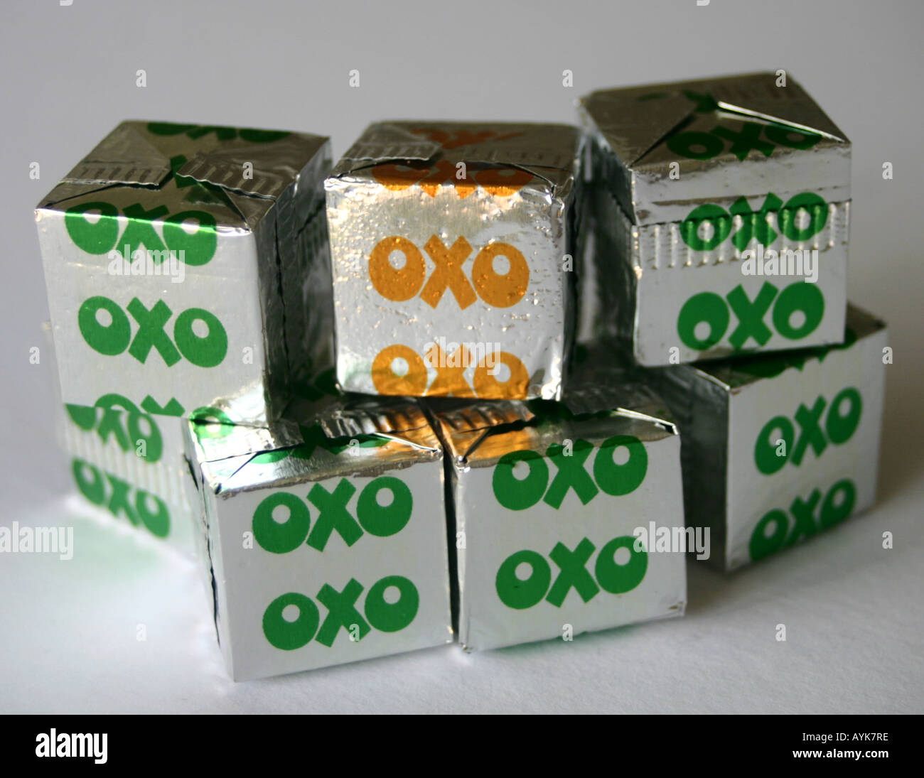 Stock cubes wrapped hi-res stock photography and images - Alamy