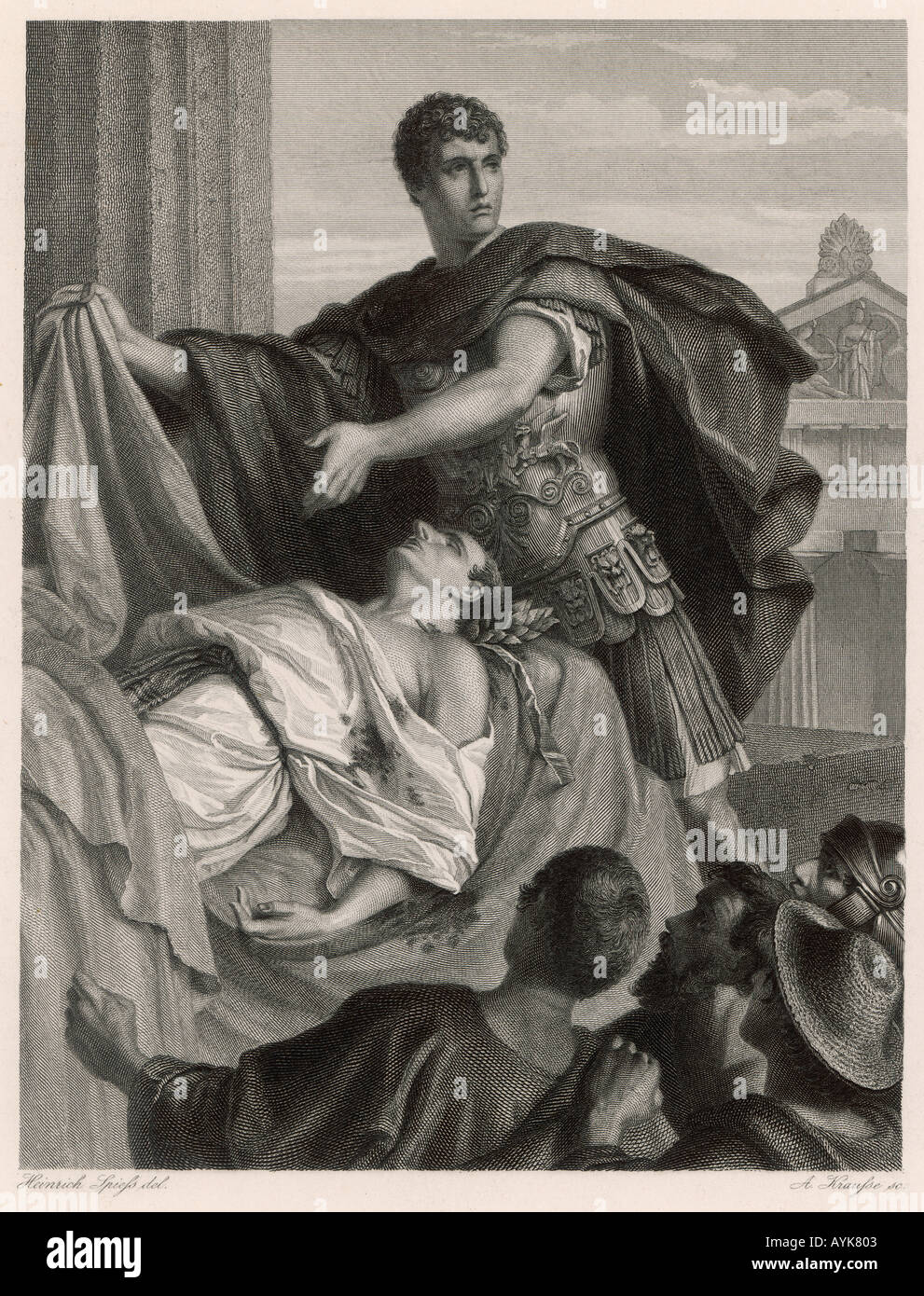Mark antony julius caesar hi-res stock photography and images - Alamy