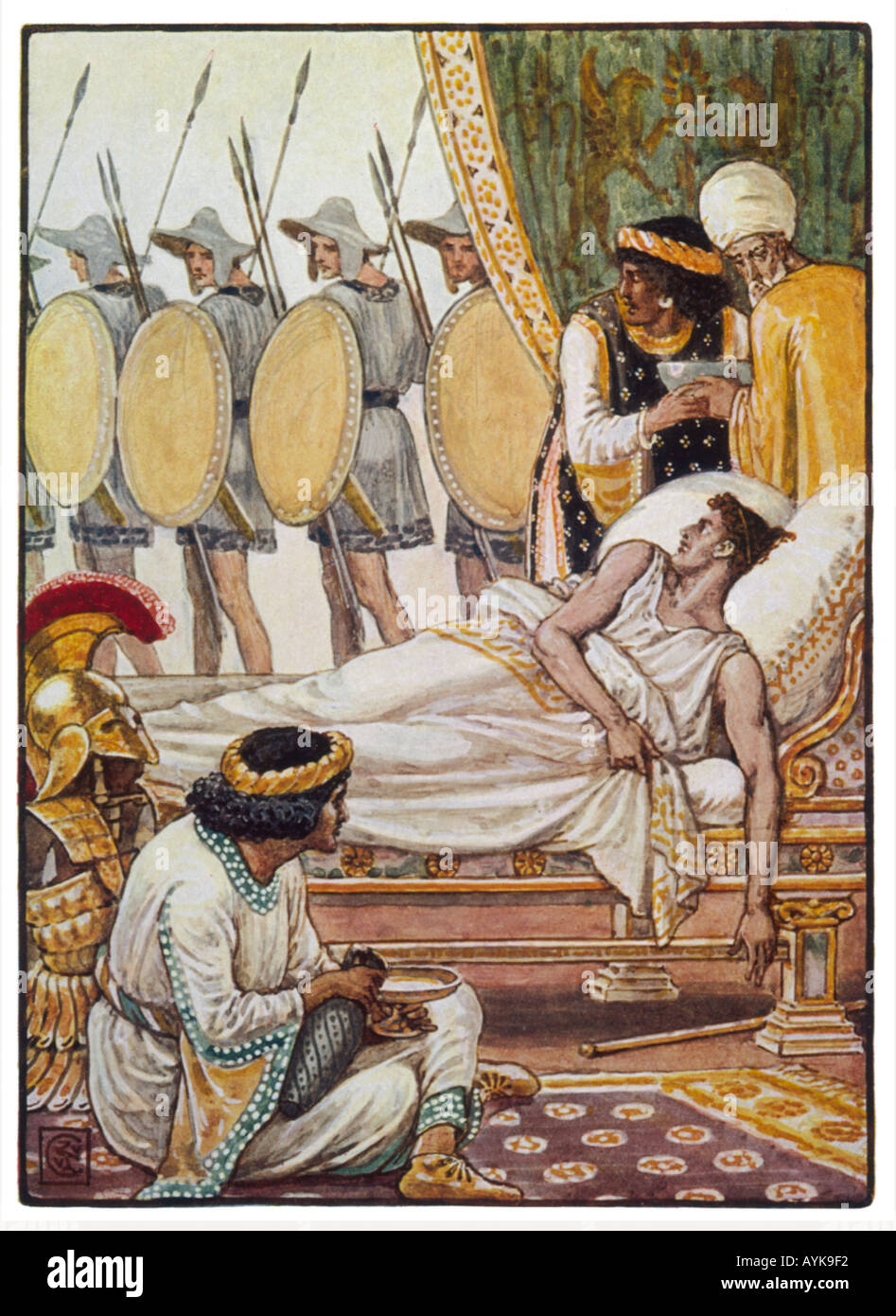 Death Of Alexander The Great High Resolution Stock Photography and ...