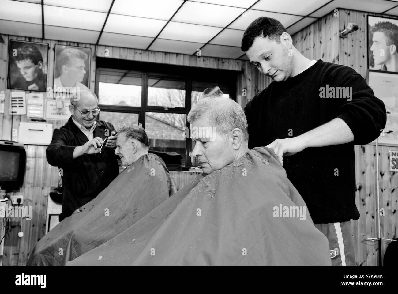 barbers shop Stock Photo