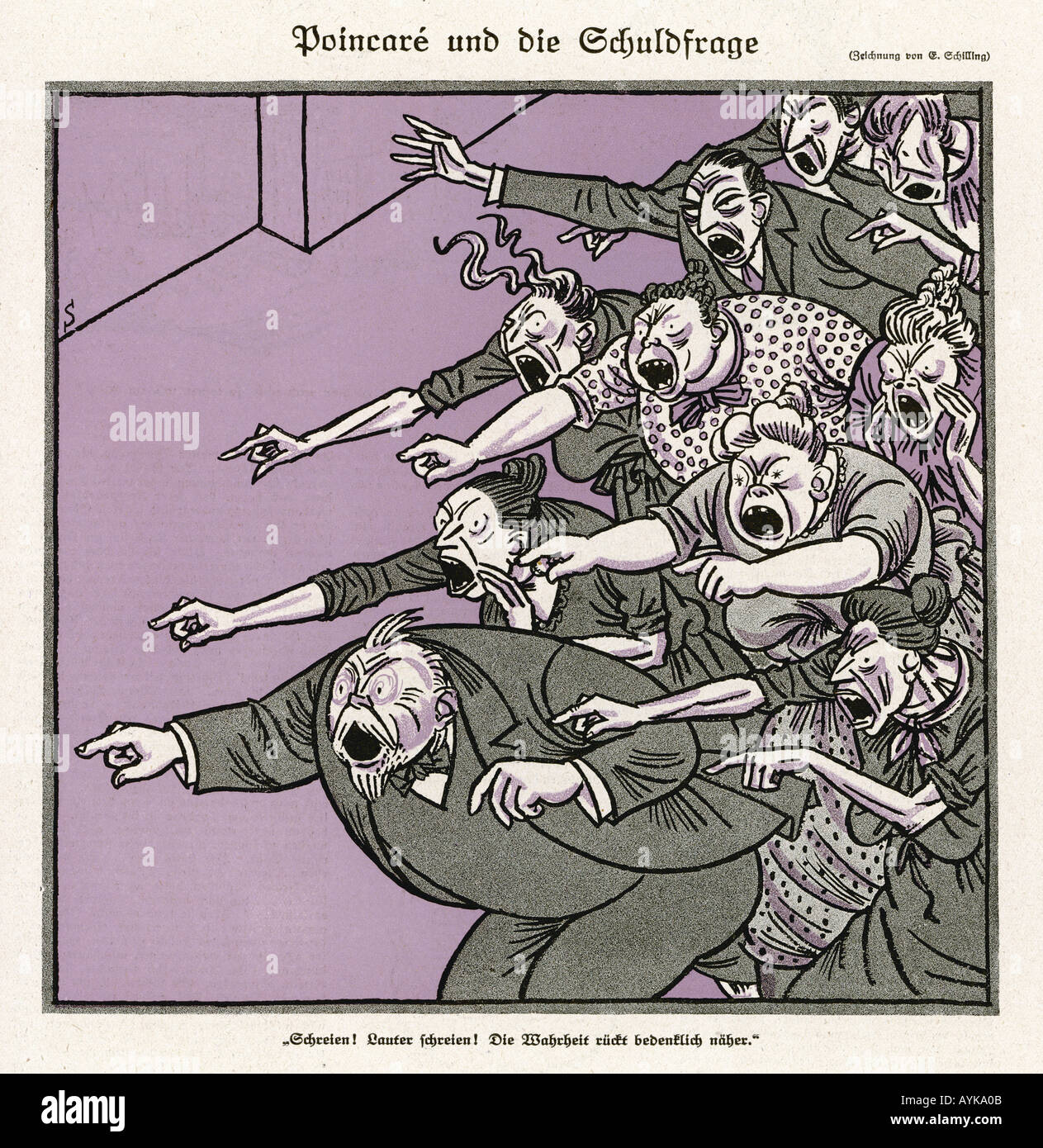 Angry crowd historical hi-res stock photography and images - Alamy