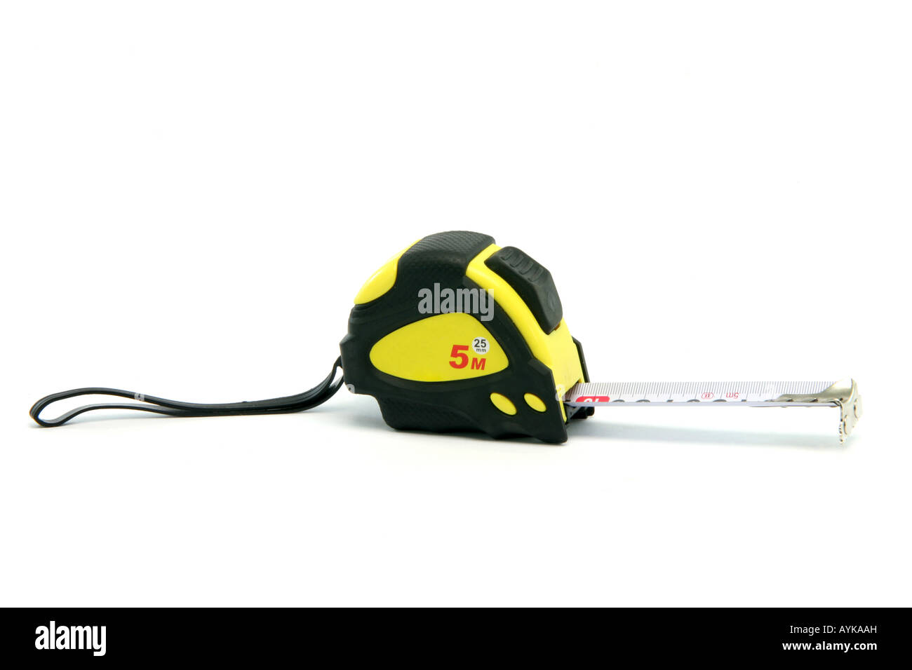 professional meter measure isolated on white background industrial