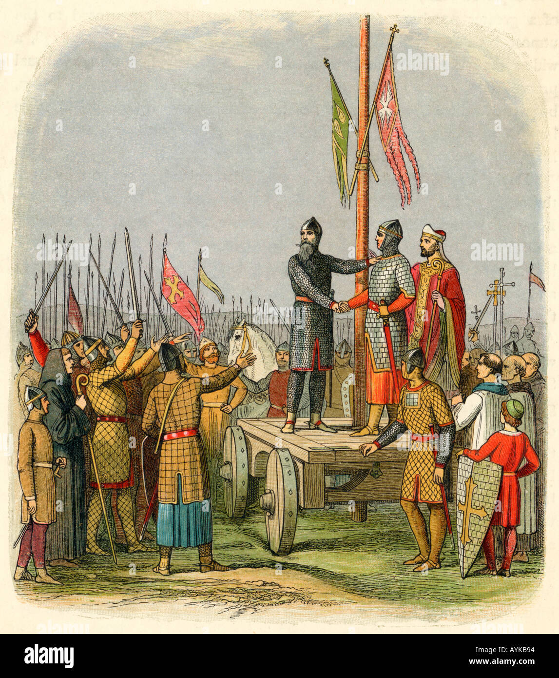 Battle standard hires stock photography and images Alamy