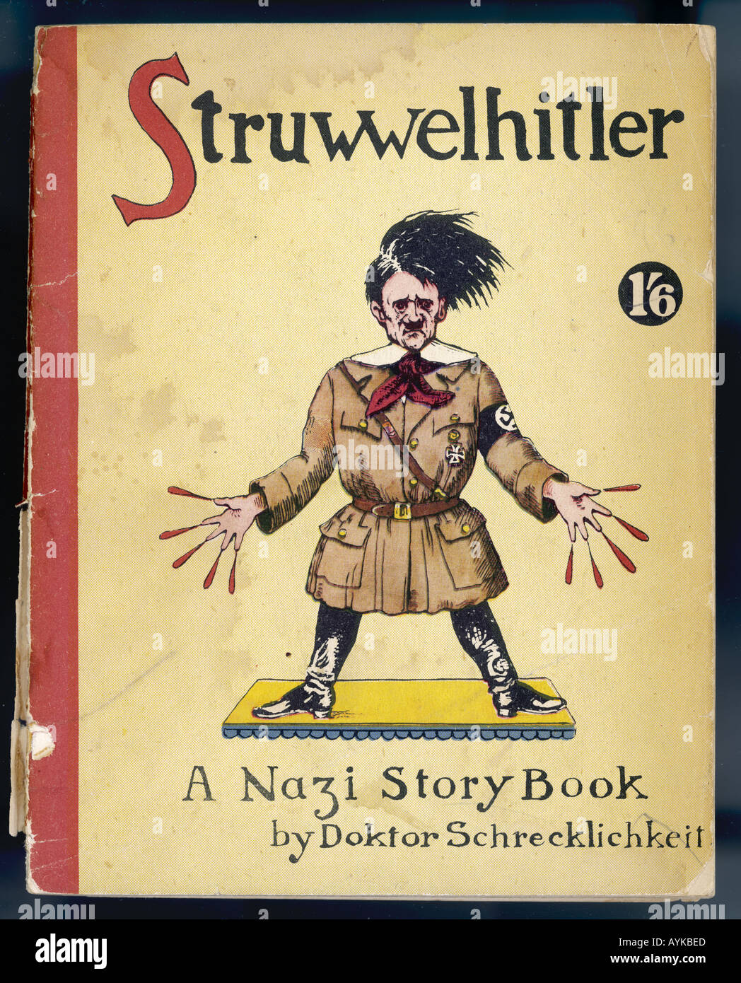 Hitler Struwwel Cover Stock Photo