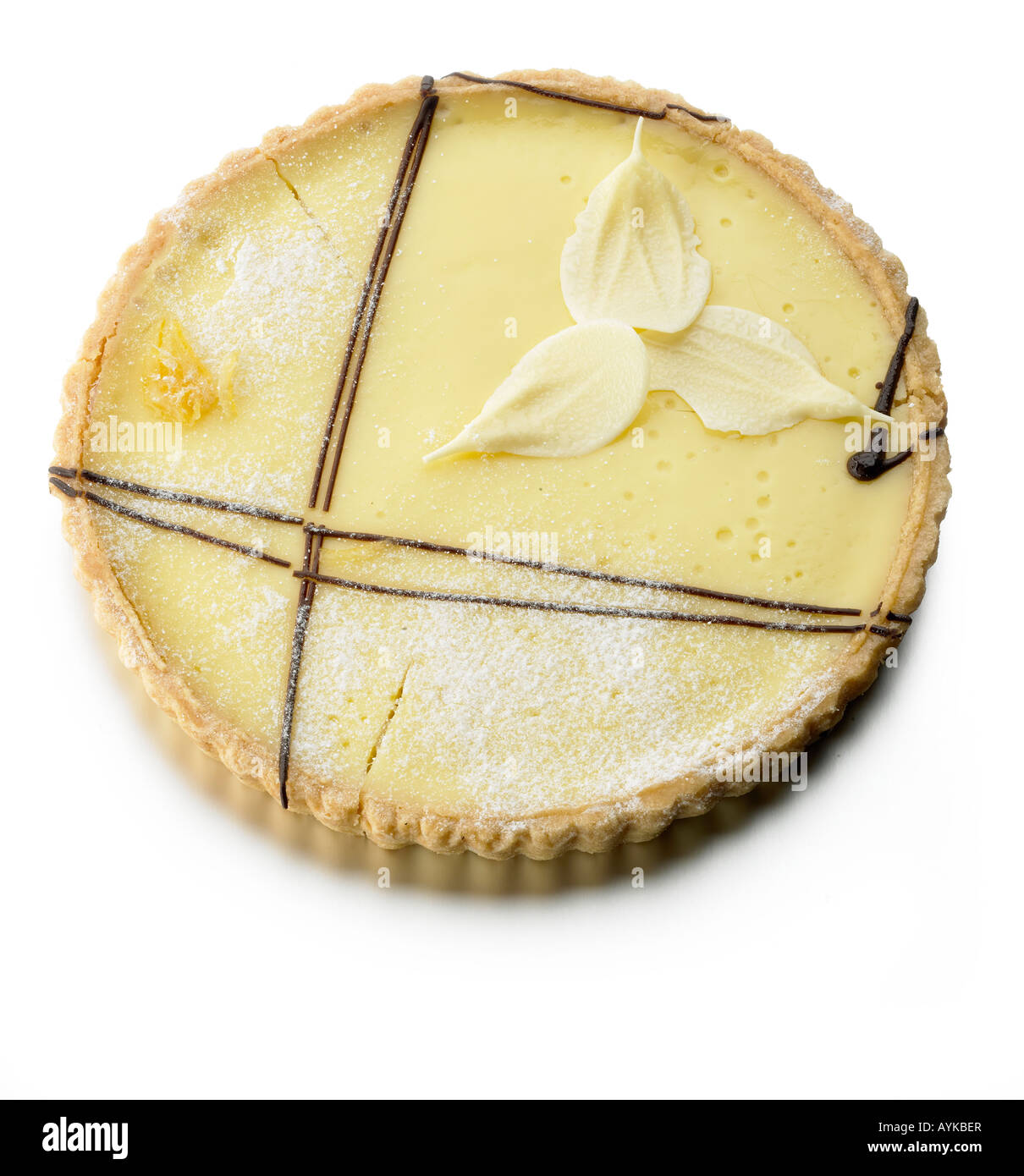 tart au citron Stock Photo