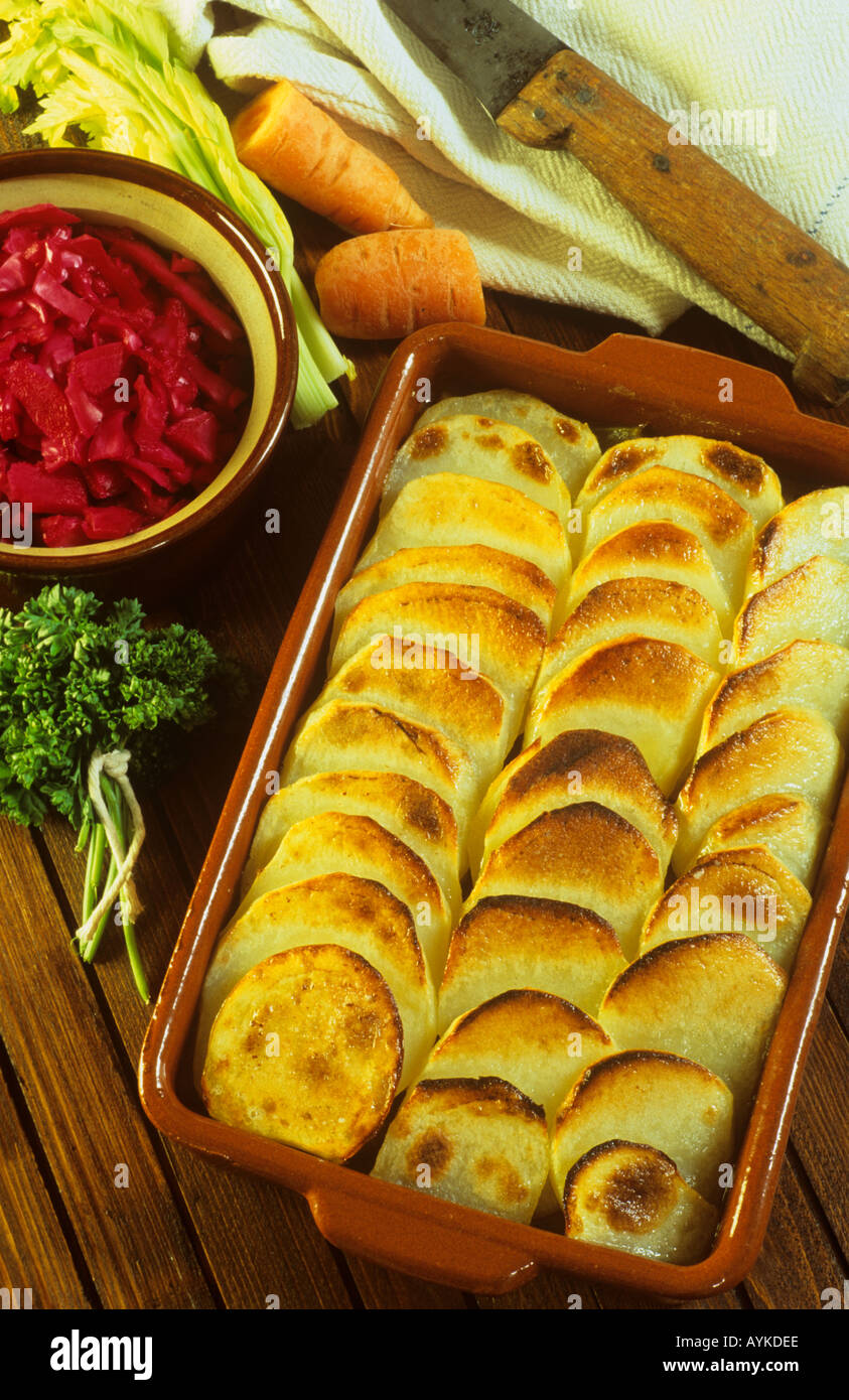 Lancashire Hot pot Traditional British Food Stock Photo Alamy