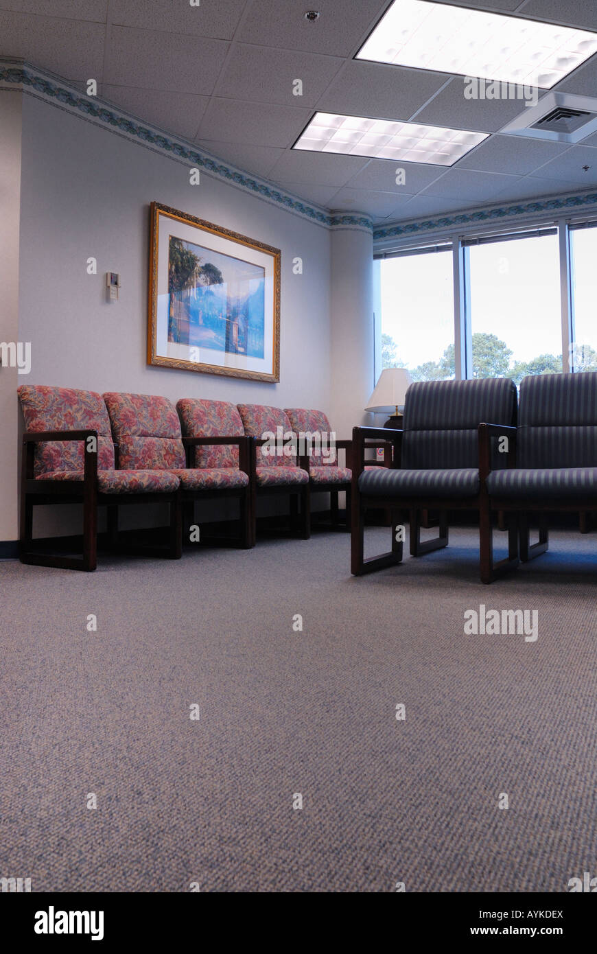 Doctors office waiting room Stock Photo Alamy