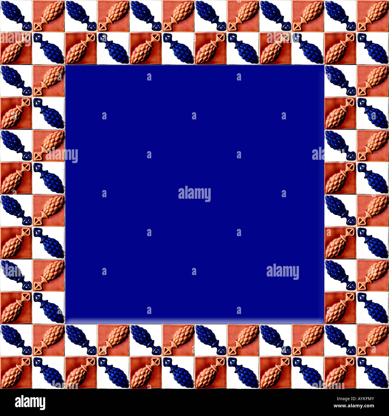 Blue delft pattern hi-res stock photography and images - Alamy