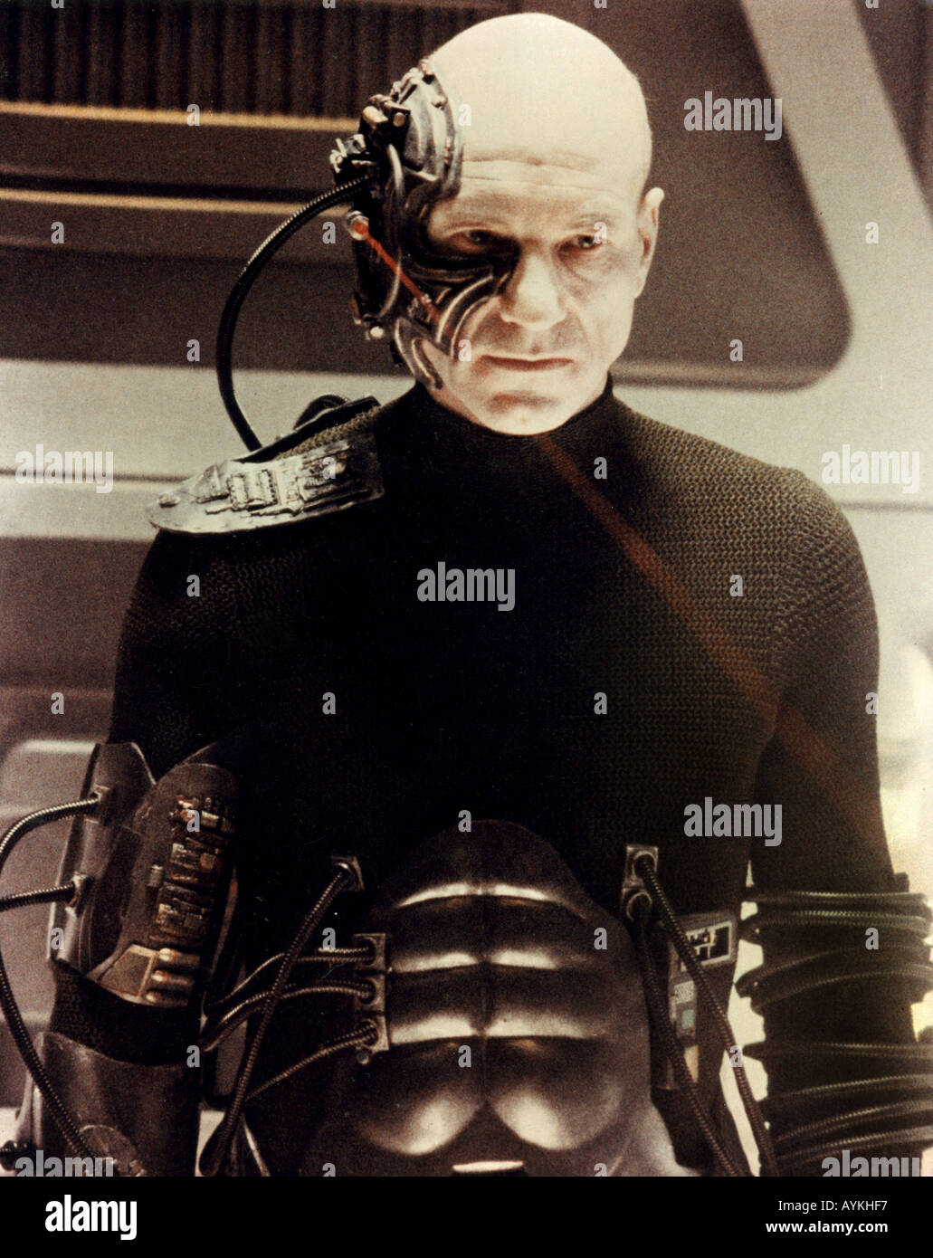 STAR TREK THE NEXT GENERATION - Patrick Stewart Stock Photo