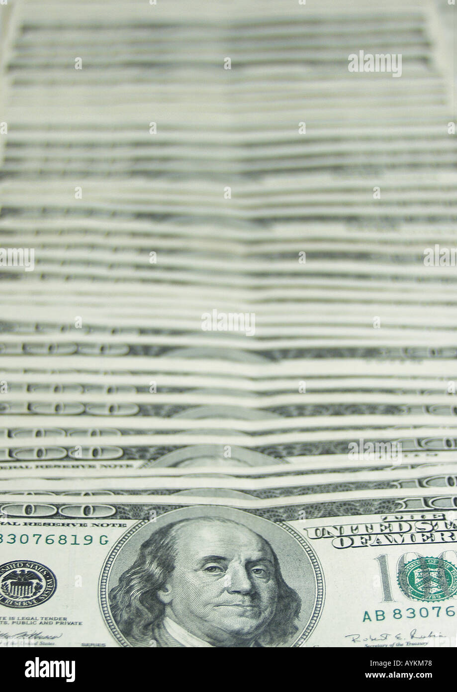 Dollar Noten Stock Photo