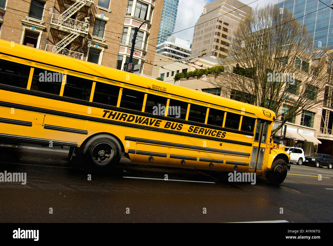 Private school bus hires stock photography and images Alamy