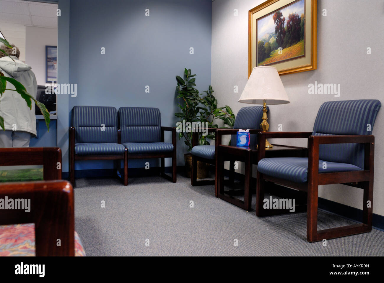 Doctors office waiting room Stock Photo Alamy
