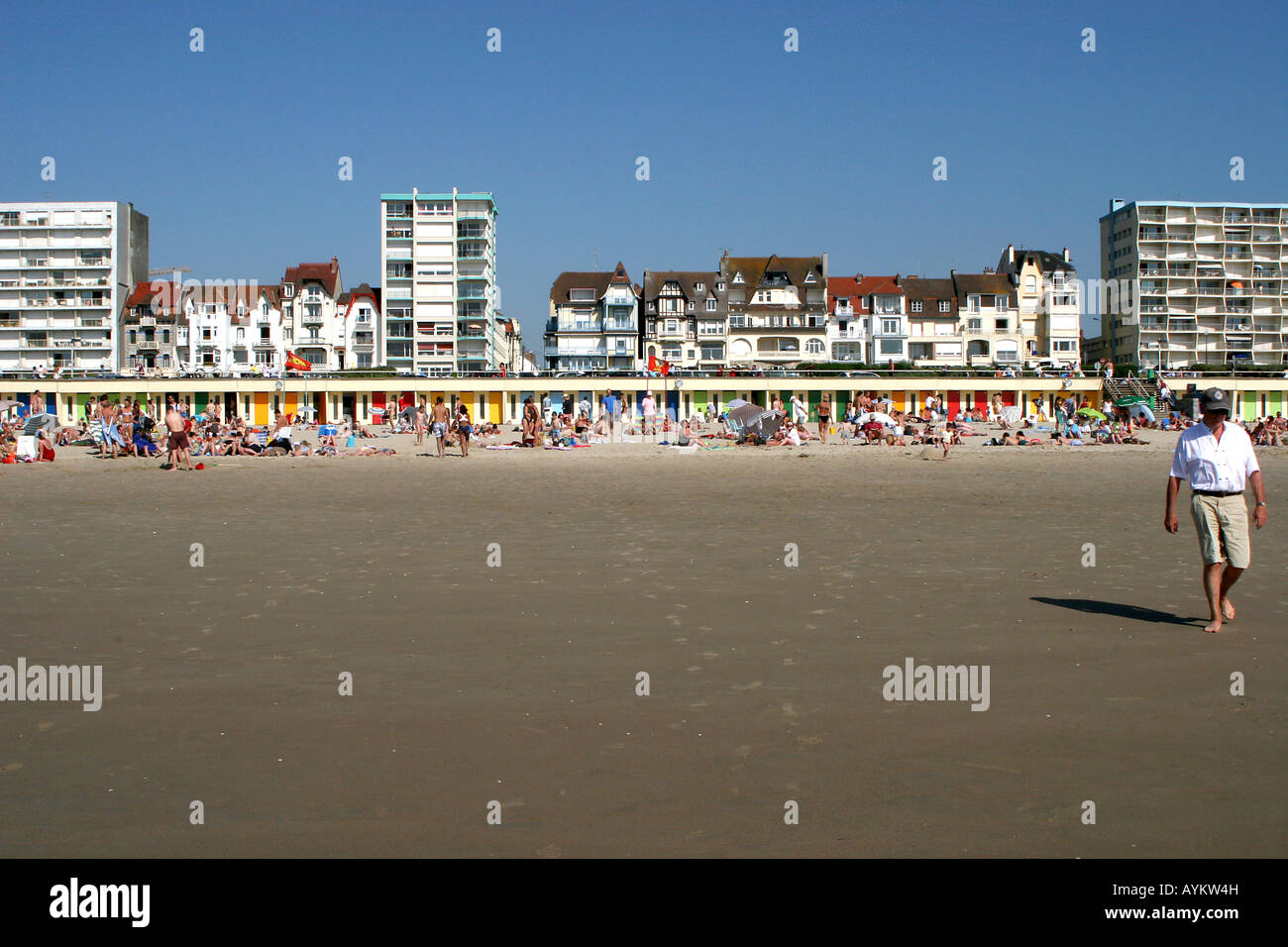 Beach, Le Touquet, France Stock Photo - Alamy