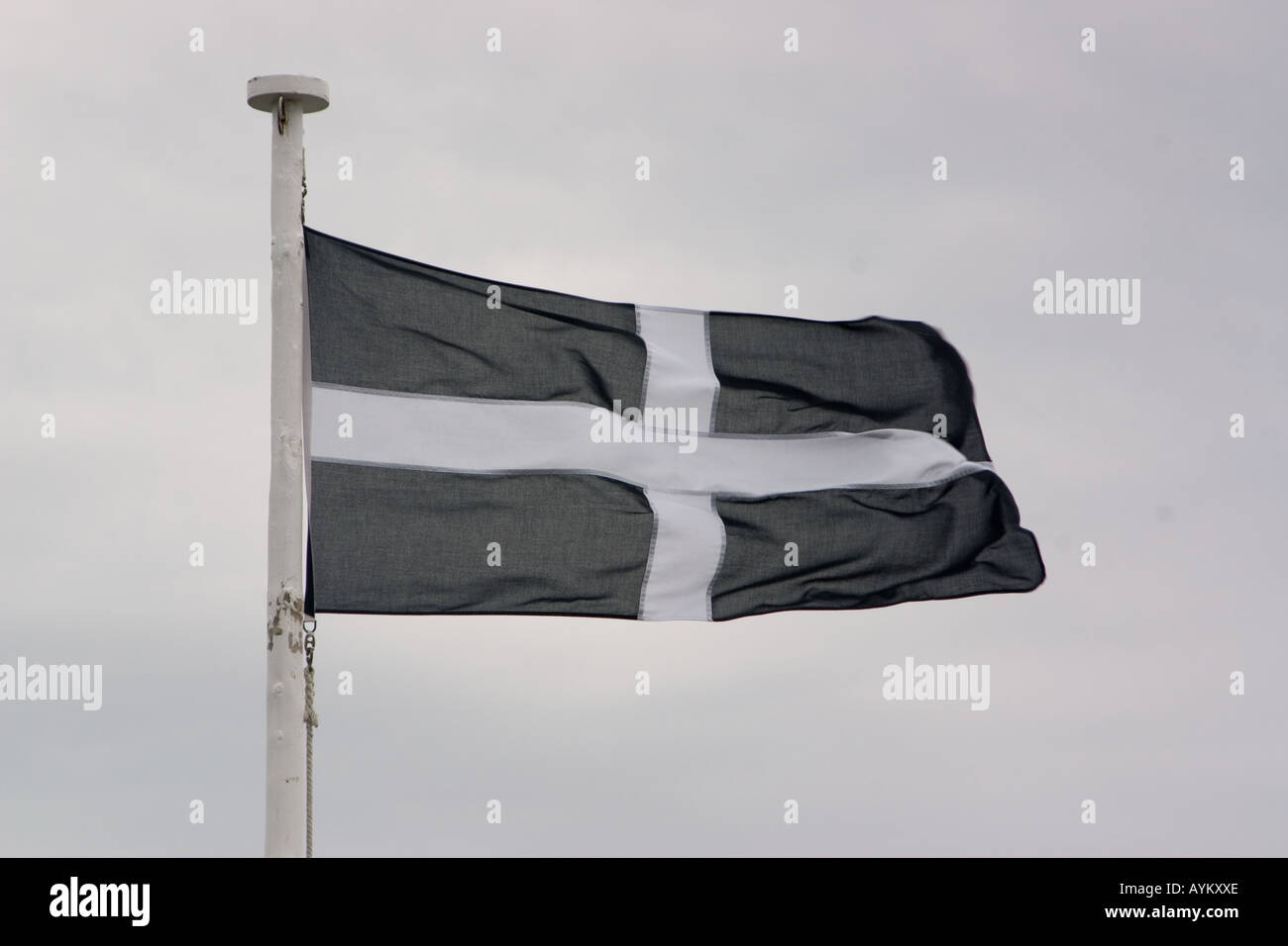 Cornish Flag Stock Photo Alamy