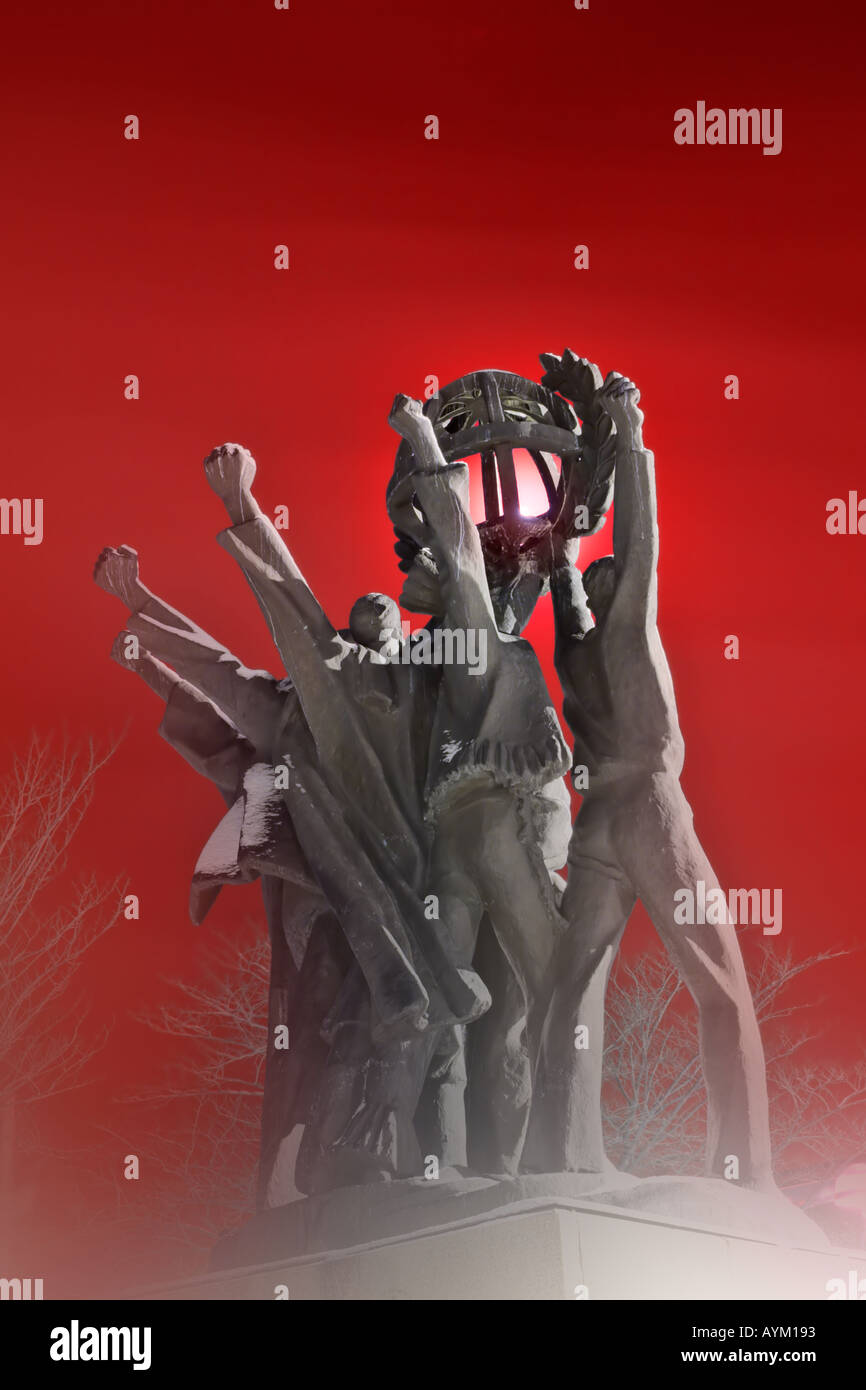 World peace bronze statue, Hakaniemi, Helsinki, Finland Stock Photo Alamy